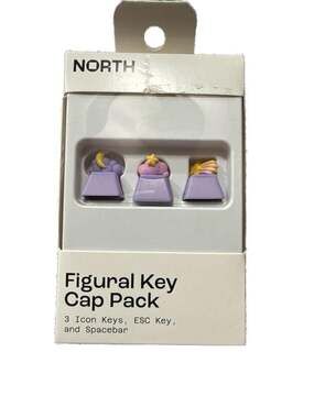 North Figural Key Cap Pack - Celestial Stars and Moon 
A1